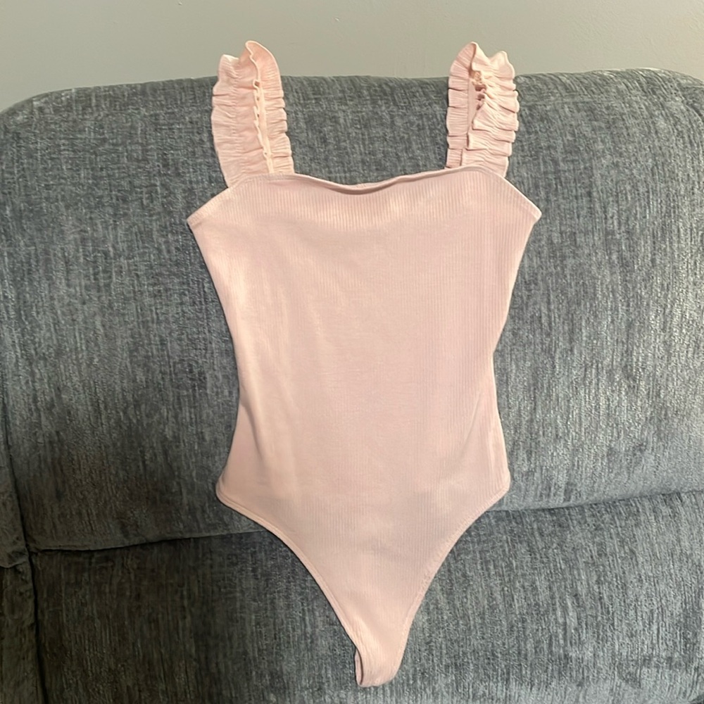 Sunday Best XS pink bodysuit. New & never worn